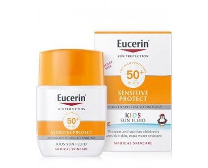 Эуцерин детский солнцезащитный флюид, spf 50+, 50 мл (Eucerin, Sun Protection)