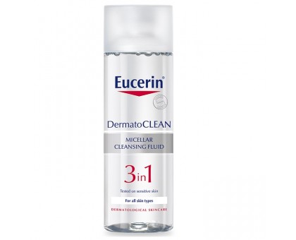 Эуцерин освежающий и очищающий мицеллярный лосьон 3в1, 200 мл (Eucerin, DermatoCLEAN)
