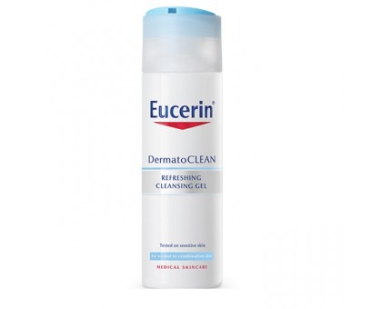 Эуцерин освежающий и очищающий гель для умывания, 200 мл (Eucerin, DermatoCLEAN)