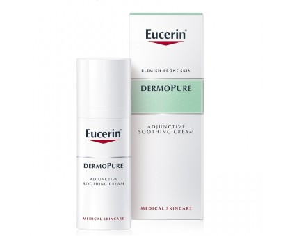 Эуцерин успокаивающий, увлажняющий крем для проблемной кожи, 50 мл (Eucerin, DermoPURE)