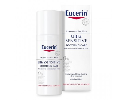 Эуцерин успокаивающий крем для чувствительной кожи нормального и комбинированного типа, 50 мл (Eucerin, UltraSENSITIVE)