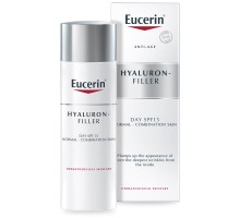 Эуцерин крем для дневного ухода за нормальной и комбинированной кожей, spf 15, 50 мл (Eucerin, HYALURON-FILLER)