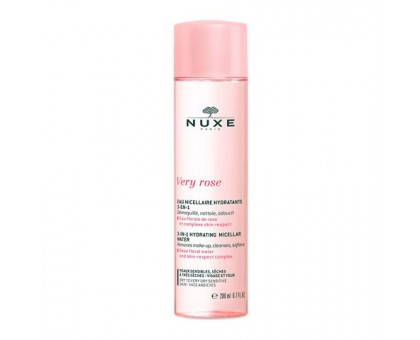 Нюкс Вери Роуз вода мицеллярная увлажняющая для лица и глаз 3в1, 200 мл (Nuxe, Very Rose)