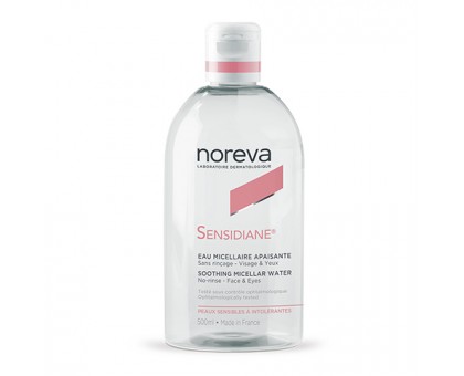 Норева Сенсидиан очищающая успокаивающая мицеллярная вода, 500 мл (Noreva, Sensidiane)