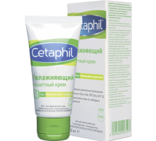 Сетафил увлажняющий защитный крем для чувствительной сухой кожи spf 30, 50 мл (Cetaphil)