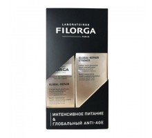 Филорга Глобал репеир набор лосьон питательный + крем в подарок (Filorga, Global-repair)