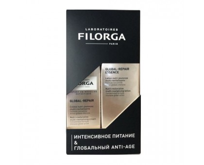 Филорга Глобал репеир набор лосьон питательный + крем в подарок (Filorga, Global-repair)