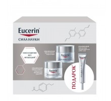 Эуцерин Гиалурон-филлер подарочнный набор: дневной уход, 50 мл + ночной уход, 50 мл + уход для контура глаз в подарок (Eucerin, Hyaluron-filler)