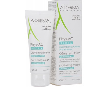 Адерма Физ-АК Гидра восстанавливающий крем, 40 мл (A-Derma, Phys-AC)