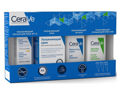 Цераве набор для сухой и нормальной кожи лица и тела (CeraVe)