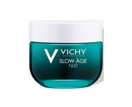 Виши Слоу Аж восстанавливающий ночной крем и маска для интенсивной оксигенации кожи (Vichy, Slow Age)