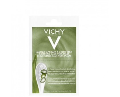 Виши восстанавливающая маска с алоэ вера 2 саше по 6 мл (Vichy)