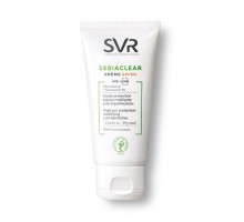 SVR Себиаклир солнцезащитный крем SPF 50+, 50 мл (SVR, Sebiaclear)