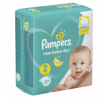 Памперс New Baby мини (4-8 кг), 27шт (Pampers)