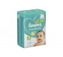 Памперс Active Baby миди (6-10 кг), 22шт (Pampers)