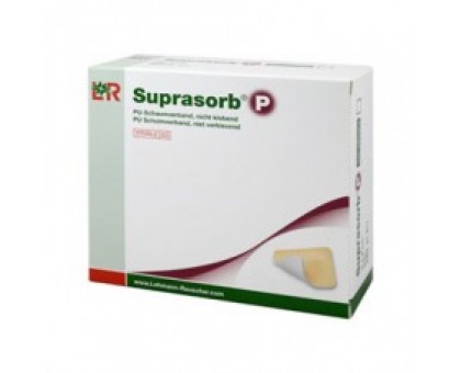 Супрасорб Р - полиуретановая адгезивная губчатая повязка 15x20 см 1 штука (Suprasorb P)