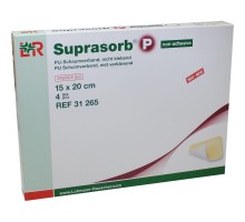 Супрасорб Р - полиуретановая неадгезивная губчатая повязка, 15x20 см 1 шт (Suprasorb P)