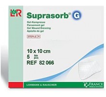 Супрасорб G - гидрогелевая повязка 10*10 см 1 штука (Suprasorb G)