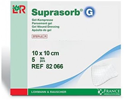 Супрасорб G - гидрогелевая повязка 10*10 см 1 штука (Suprasorb G)