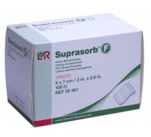 Супрасорб F - стерильная прозрачная пленка для перевязки ран, 5x7 см (Suprasorb F)