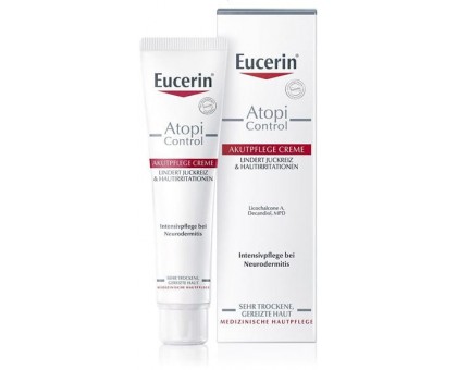Эуцерин успокаивающий крем для взрослых, детей и младенцев, 40 мл (Eucerin, Atopi Control)