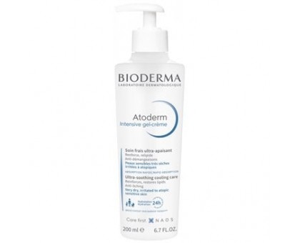 Биодерма Атодерм Интенсив гель-крем увлажняющий и успокаивающий, 200 мл (Bioderma, Atoderm Intensive)