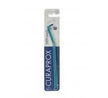 Курапрокс зубная щетка монопучковая 1009 Single & Sulcular бирюзовый цвет ручки (Curaprox)