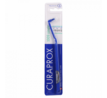 Курапрокс зубная щетка монопучковая 1009 Single & Sulcular синий цвет ручки (Curaprox)