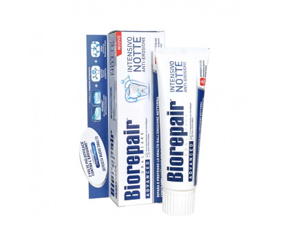 Биорепейр ночная зубная паста "Интенсивное восстановление", 75 мл (Biorepair, Ежедневная забота)