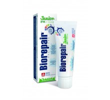 Биорепейр детская зубная паста Junior Mint с витамином Е и ароматом сладкой мяты, 75 мл (Biorepair)