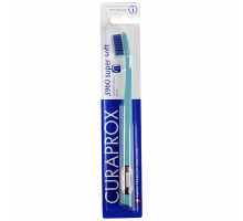 Курапрокс зубная щетка 3960 Super Soft d 0.12 мл темно-мятный цвет ручки (Curaprox)
