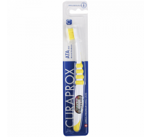 Курапрокс подростковая зубная щетка ATA с 8 до 14 лет желтый цвет ручки (Curaprox)