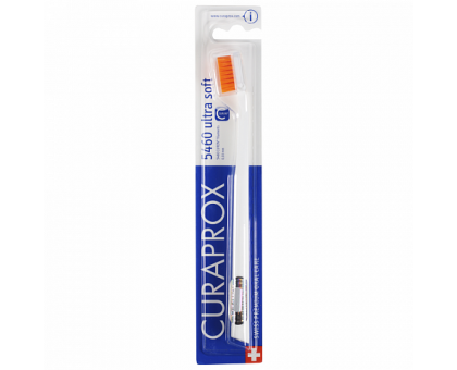 Курапрокс зубная щетка 5460 Ultrasoft d 0.10 мл белый цвет ручки (Curaprox)