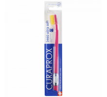 Курапрокс зубная щетка 5460 Ultrasoft d 0.10 мл малиновый цвет ручки (Curaprox)