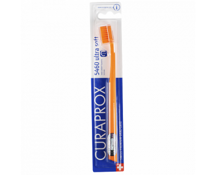 Курапрокс зубная щетка 5460 Ultrasoft d 0.10 мл оранжевый цвет ручки (Curaprox)