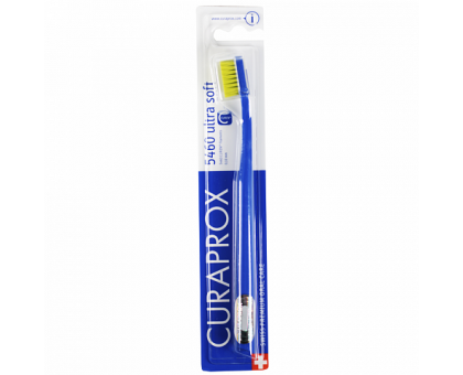 Курапрокс зубная щетка 5460 Ultrasoft d 0.10 мл синий цвет ручки (Curaprox)