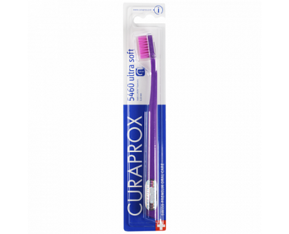 Курапрокс зубная щетка 5460 Ultrasoft d 0.10 мл фиолетовый цвет ручки (Curaprox)