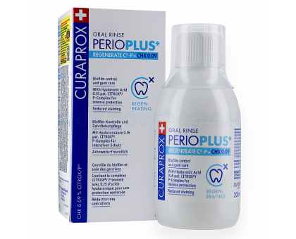 Курапрокс ополаскиватель для полости рта PerioPlus+ Regenerate 0.09%, 200 мл  (Curaprox)