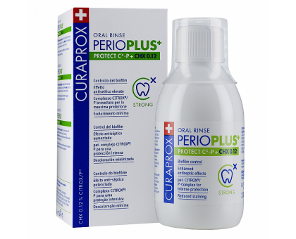 Курапрокс ополаскиватель для полости рта PerioPlus+ Protect 0.12%, 200 мл  (Curaprox)