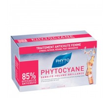 Фито Фитоциан средство против реакционного выпадения волос, 12 ампул (Phyto)