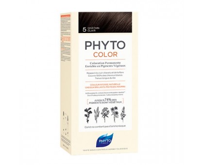 Фито Фитоколор краска для волос 5 оттенок Светлый шатен (Phyto)