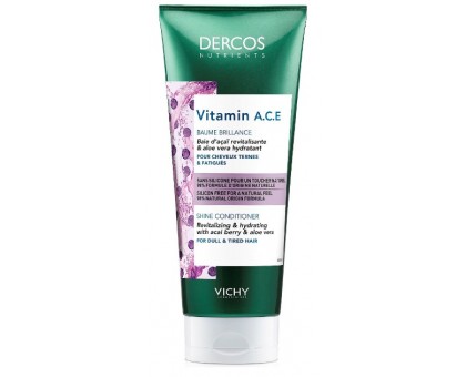 Виши Vitamin кондиционер для блеска волос Dercos Nutrients 200 мл (Vichy, Dercos Nutrients)