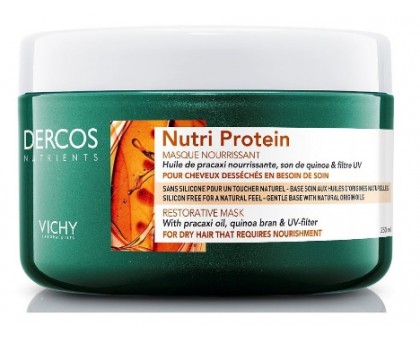 Виши восстанавливающая маска Nutri Protein 250 мл (Vichy, Dercos Nutrients)