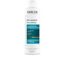 Виши Деркос успокаивающий шампунь-уход для сухих волос, 200 мл (Vichy, Dercos)