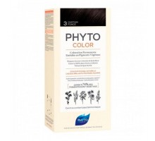 Фито Фитоколор краска для волос 3 оттенок темный шатен (Phyto)