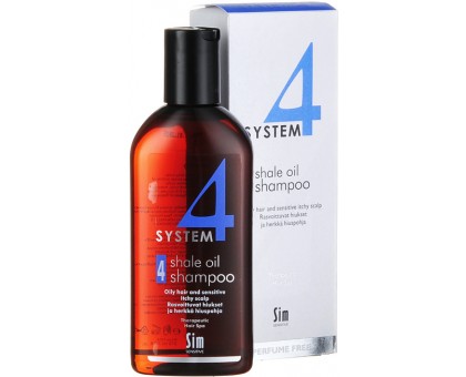 System 4 Shampoo № 4 Терапевтический шампунь для жирной и чувствительной кожи головы 215 мл
