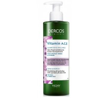 Виши Vitamin шампунь для блеска волос Dercos Nutrients 250 мл (Vichy, Dercos Nutrients)