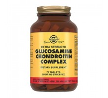 Солгар гюкозамин-хондроитин плюс, 75 таблеток (Solgar, Glucosamine Chondroitin Complex)