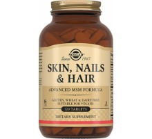 Солгар для кожи, волос и ногтей, 120 таблеток (Solgar, Skin, Nails & Hair)