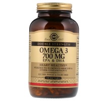 Солгар двойная омега-3 700 мг, 60 капсул (Solgar, Omega-3)